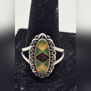 Carolyn Pollack Southwest Spirit Pastel Inlay Ring